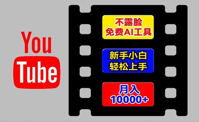 AI工具玩转海外YouTube项目，不露脸，新手小白轻松上手，手把手教你月入1w+【揭秘】-万三聊项目