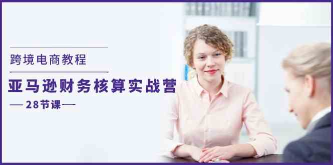 跨境电商教程：亚马逊财务核算实战营（28节课）-万三聊项目