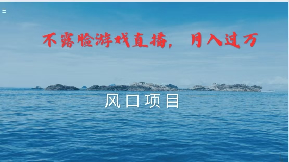 不露脸不出镜，玩转找茬游戏，普通人实现月入过万的好项目-万三聊项目