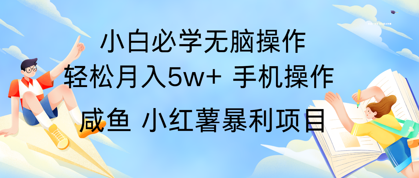 全网首发2024最暴利手机操作项目，简单无脑操作，每单利润最少500+-万三聊项目