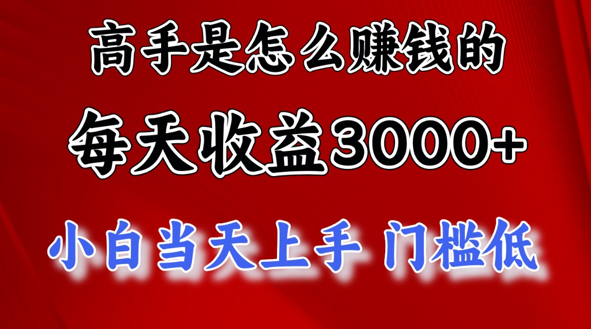 （12144期）1天收益3000+，月收益10万以上，24年8月份爆火项目-万三聊项目