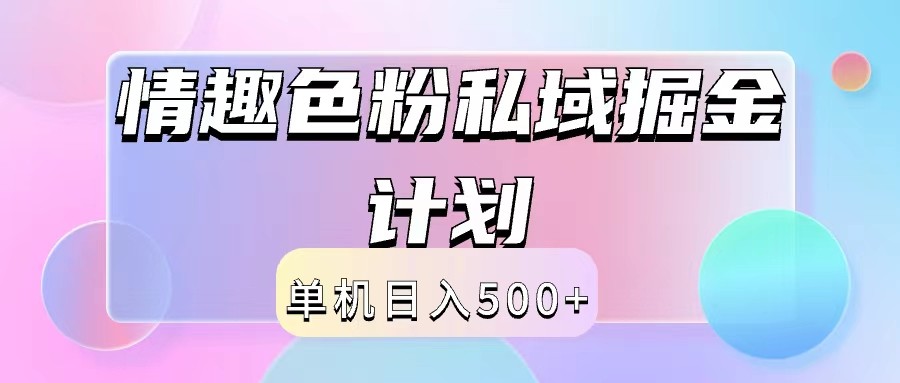 2024情趣色粉私域掘金天花板日入500+后端自动化掘金-万三聊项目