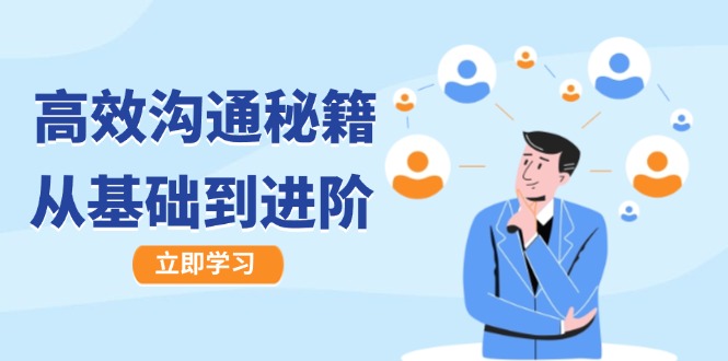 高效沟通秘籍：成长有方向，从基础到进阶，图文音频一应俱全-万三聊项目