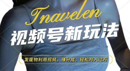 视频号新玩法，废物利用视频，撸分成收益，轻松月入过W【揭秘】-万三聊项目