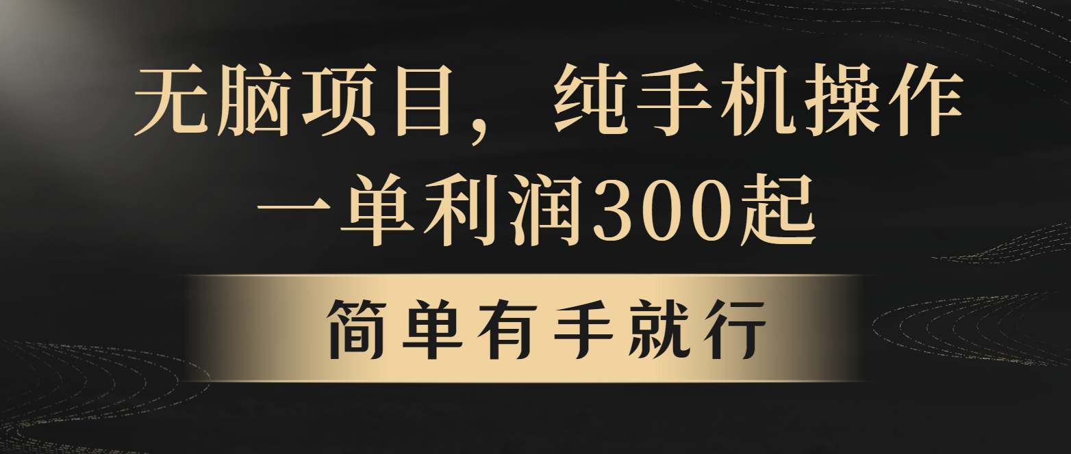 全网首发，翻身项目，年前最赚钱项目之一。收益翻倍！-万三聊项目