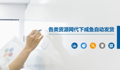 各类资源网代下咸鱼自动发货-万三聊项目