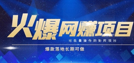 火爆全自动搬砖项目，可批量矩阵操作，爆款落地长期可做【揭秘】-万三聊项目