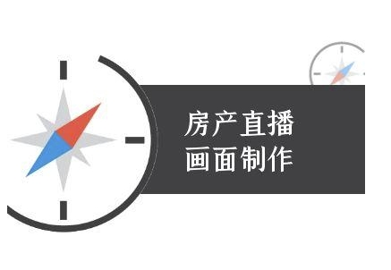房产直播画面制作-抖音房产直播教程-万三聊项目