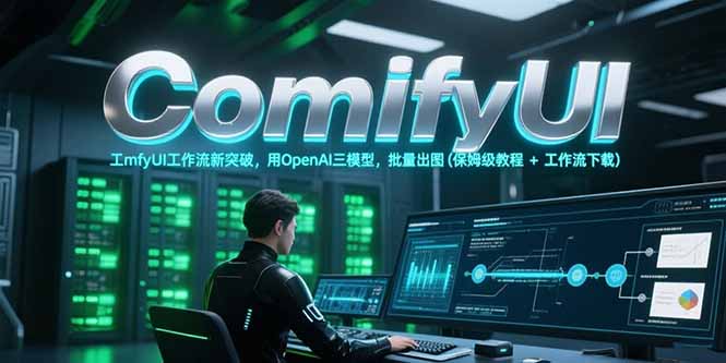 ComfyUI工作流新突破，用OpenAI三模型，批量出图(保姆级教程+工作流下载-万三聊项目