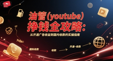 油管(youtube)挣钱全攻略：从开通广告收益到国内收款的实操指南-万三聊项目
