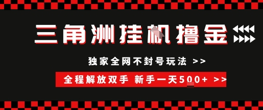 三角洲全自动挂G撸金，新手轻松一天5张+，无脑搬砖【揭秘】-万三聊项目