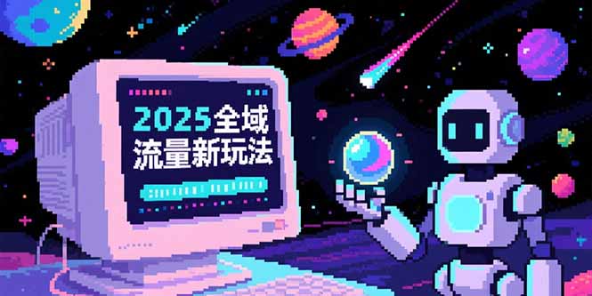 2025全域流量新玩法，O5A无潜入池方法论，基础逻辑+实战技巧全解析-万三聊项目