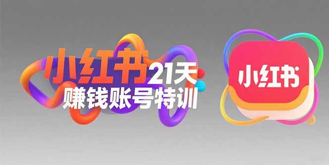 小红书21天赚钱账号特训：黄金定位技巧，高转粉文案创作，科学引流策略-万三聊项目