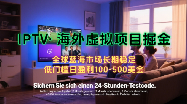 【海外虚拟项目掘金】日入100-200美刀，自己在家就可以闷声发大财，长期可做，工作室可复制扩大【揭秘】-万三聊项目